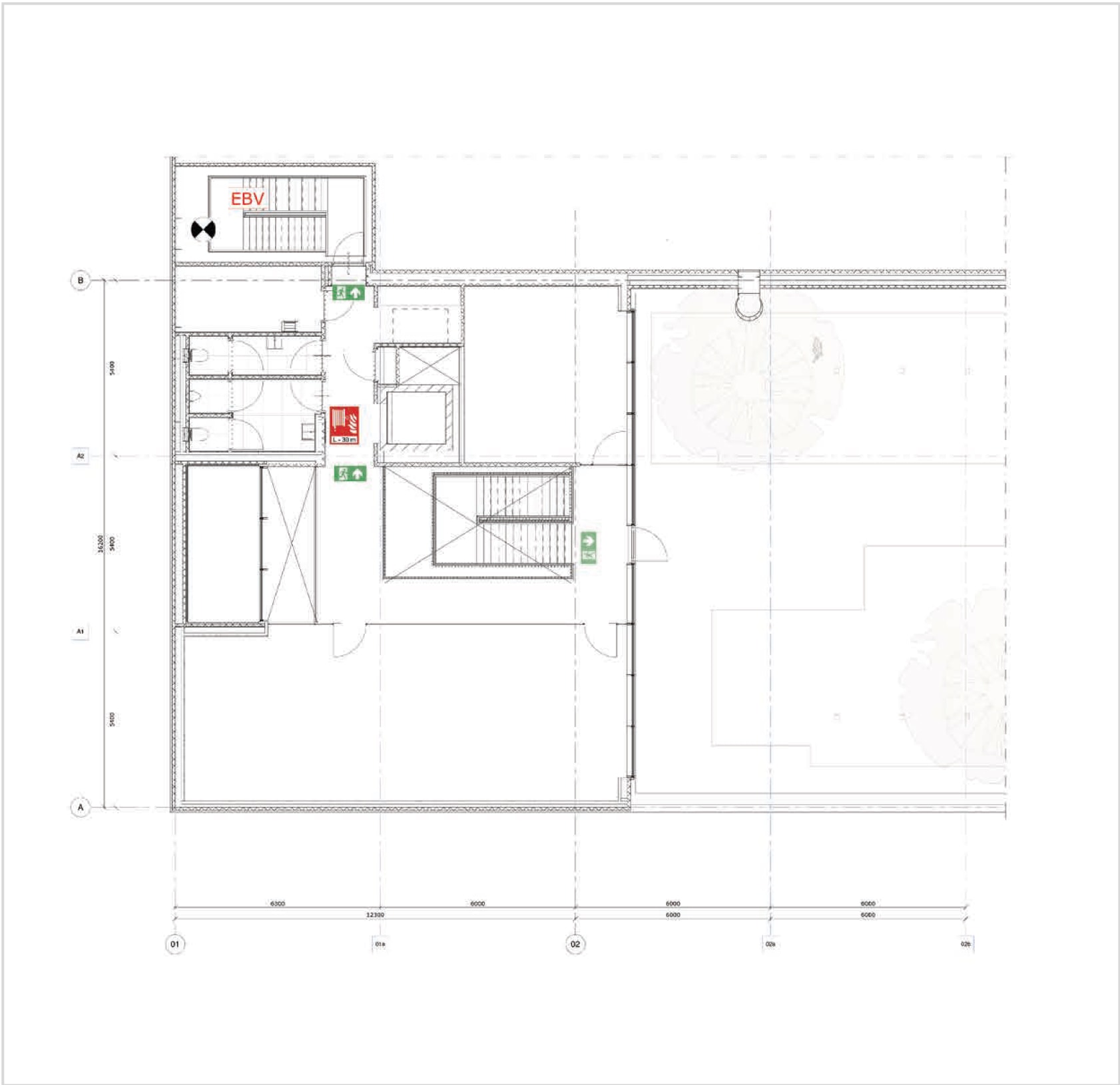 A-02.1 - Office Second Floor Warehouse A