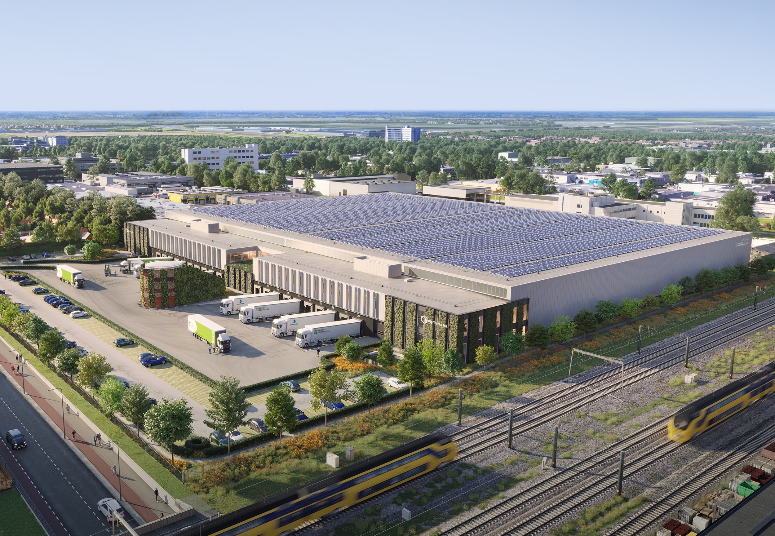 Birds eye view of Hydra Utrecht